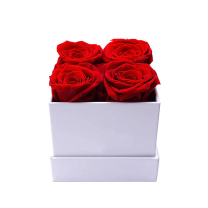 Valentines Day Gift Immortal Infinity Eternal Forever Stabilized Preserved Roses Box