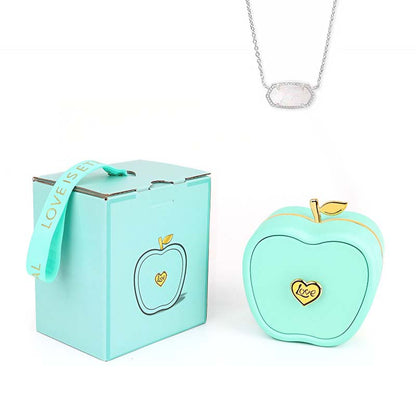 2025 New Apple Drawer jewelry box Pop necklace for the younger generation Christmas New Year gift