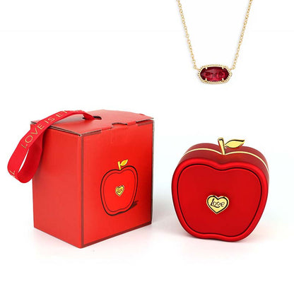 2025 New Apple Drawer jewelry box Pop necklace for the younger generation Christmas New Year gift