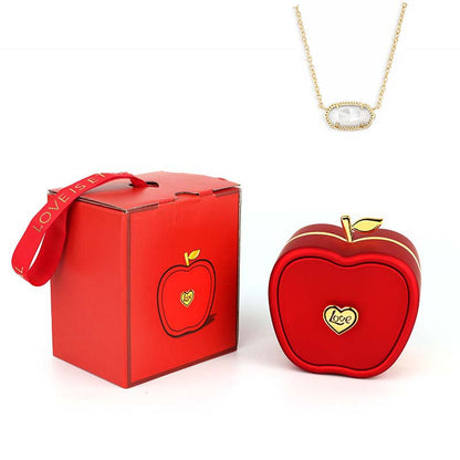 2025 New Apple Drawer jewelry box Pop necklace for the younger generation Christmas New Year gift